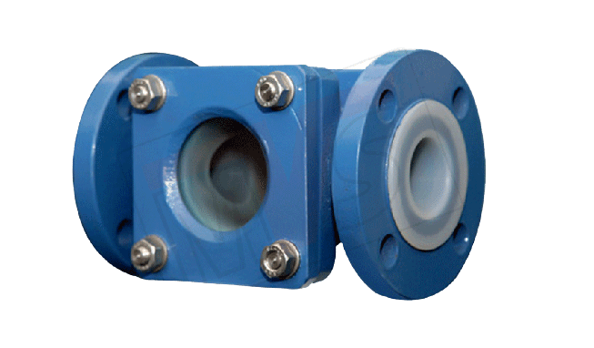 PTFE LINED SIGHT FLOW INDICATOR Flow Tech Valves