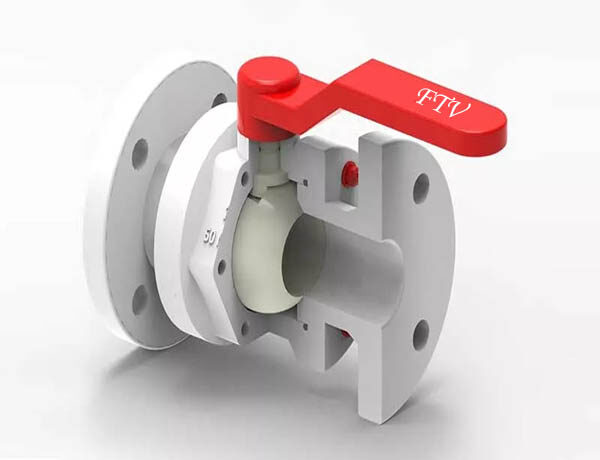 PP WITH PVDF Ball VALVE Flow Tech Valves